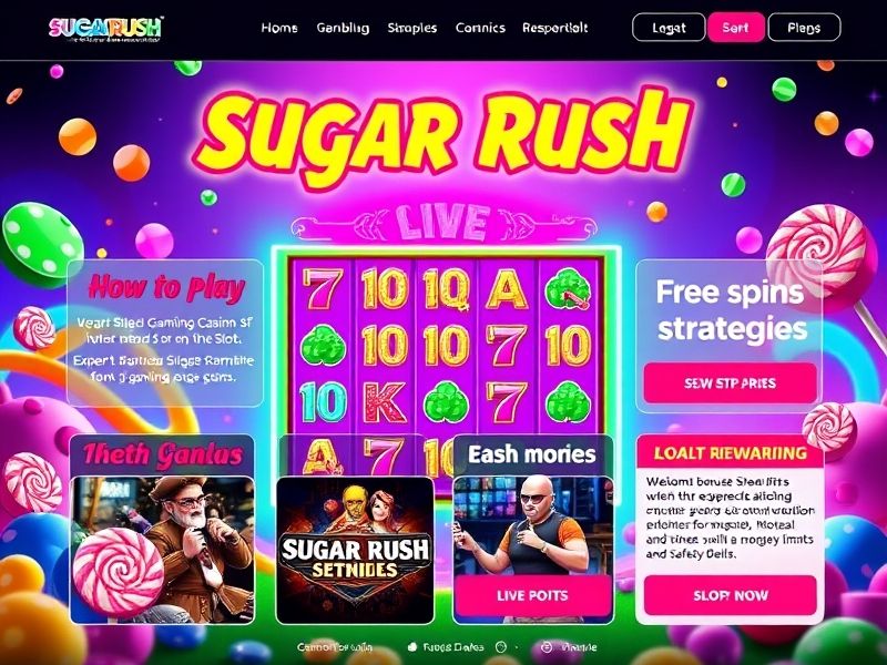 Welcome to Sugar Rush.com, your premier online gambling destination offering a thrilling selection of casino games, slots, and expert insights to elevate your gaming experience.